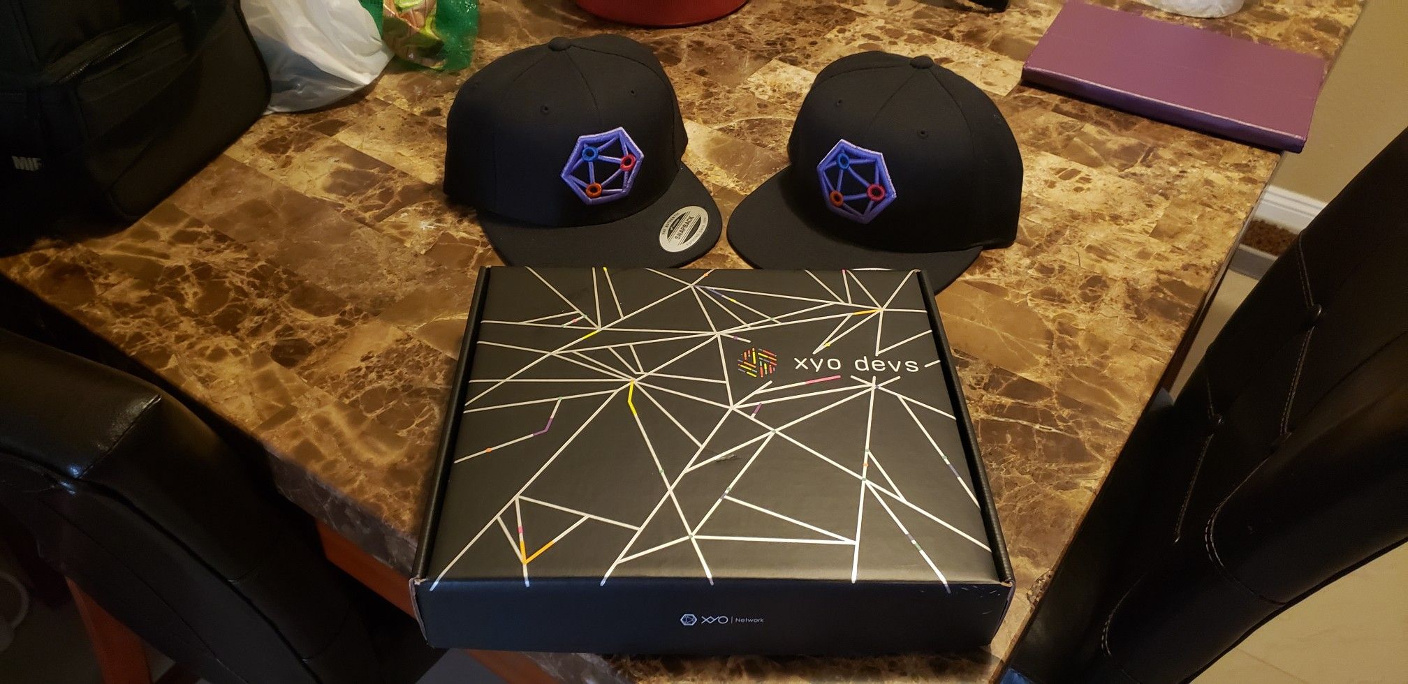 XYO geomining kit w 7 centinela and 2 caps