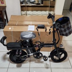 BRAND NEW Electric Bike 500W Motor (740W peak) 15AH Battery Tripple Suspension Extra Seat Alarm System
