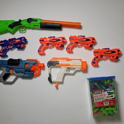 Nerf gun lot