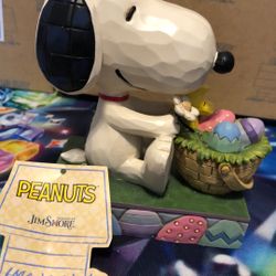 Jim Shore Hurray For The Easter Beagle 