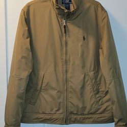 Mens Polo Ralph Lauren Mid Weight Lined Jacket With Hood