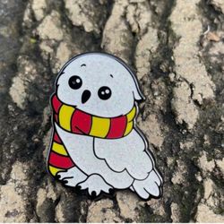 Cute Owl Enamel Pin | Wizard Owl Badge Brooch Tie Pin Fashion Accessory