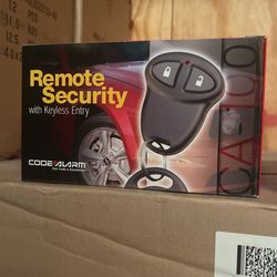 CAR ALARM NEW CODE ALARM