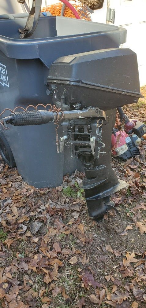Evinrude Tracker 8hp Stick Steer Motor For Sale
