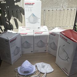 Honeywell N95 respirator 6 boxes