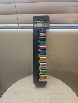 3/8 Drive color coded socket set