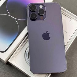 Apple IPhone 14 Pro 128gb  Unlocked, FREE Smartwach/ Headphones. Pay $1 Today Rest in payments. NO CREDIT NEEDED FINANCING