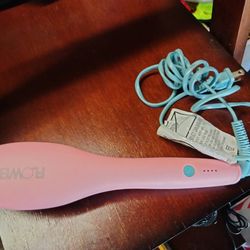 Flower Ceramic Hair Straightening Brush