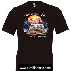 Camping Lovers T-Shirts. All Sizes & Colors