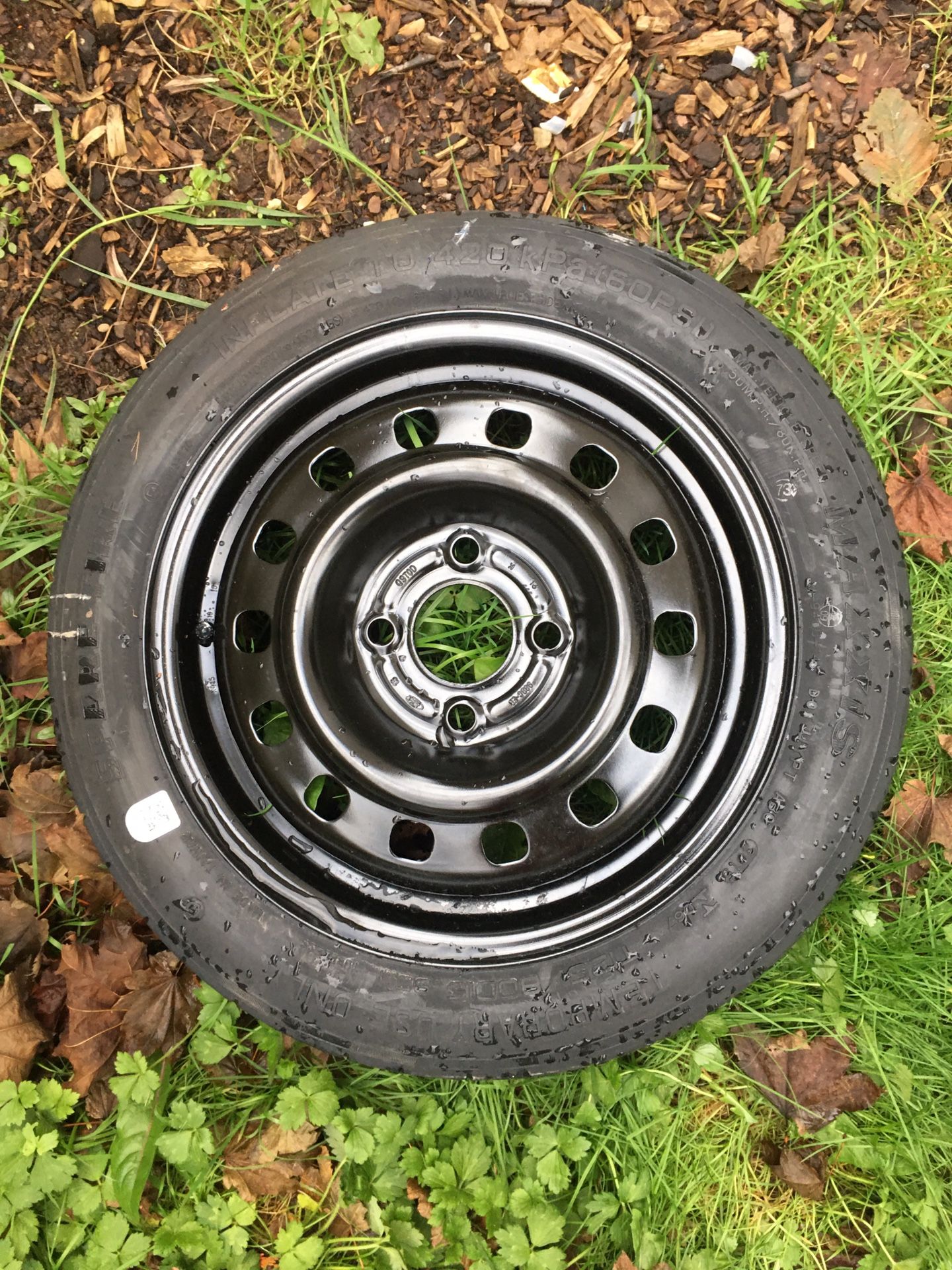 Ford Fiesta st focus ecosport spare wheel donut 108x4 lug pattern for