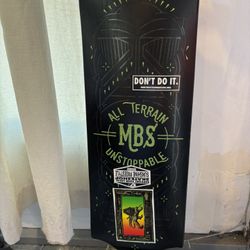 - MBS All-Terrain Drop Deck Longboard - 39 Inch