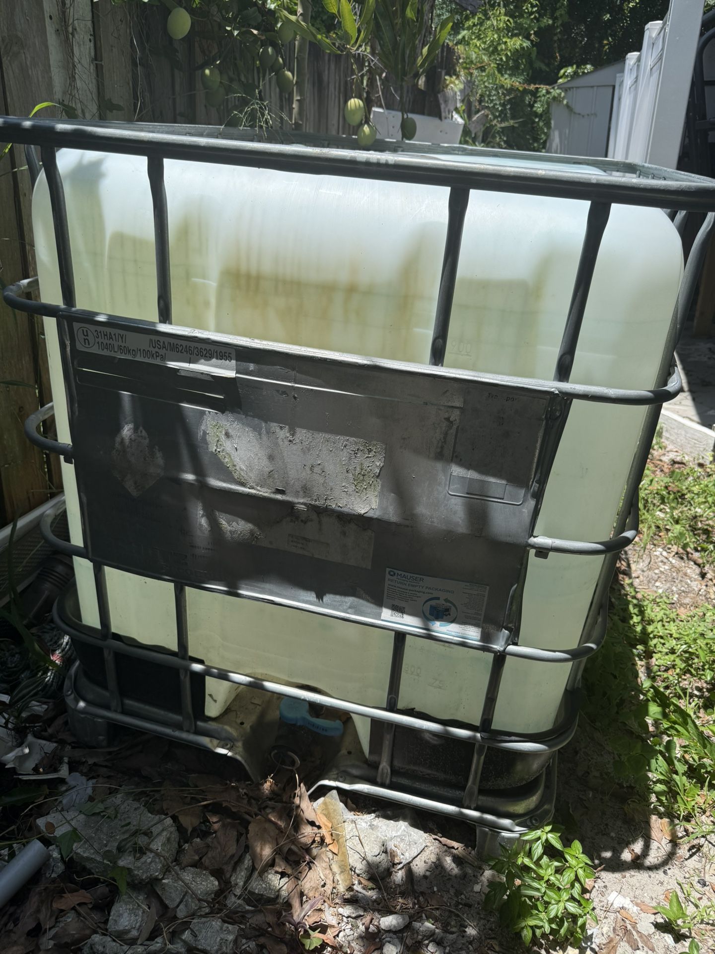5 Gallons Water Tank