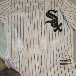 Jordan White Sox Jersey Large