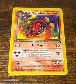 Dark Charmeleon - 1st edition Non Holo Pokemon Card Mint Condition
