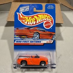 Vintage 1998 First Editions Hot Wheels
