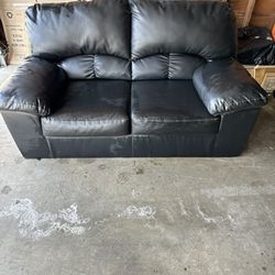 Leather Couch Set