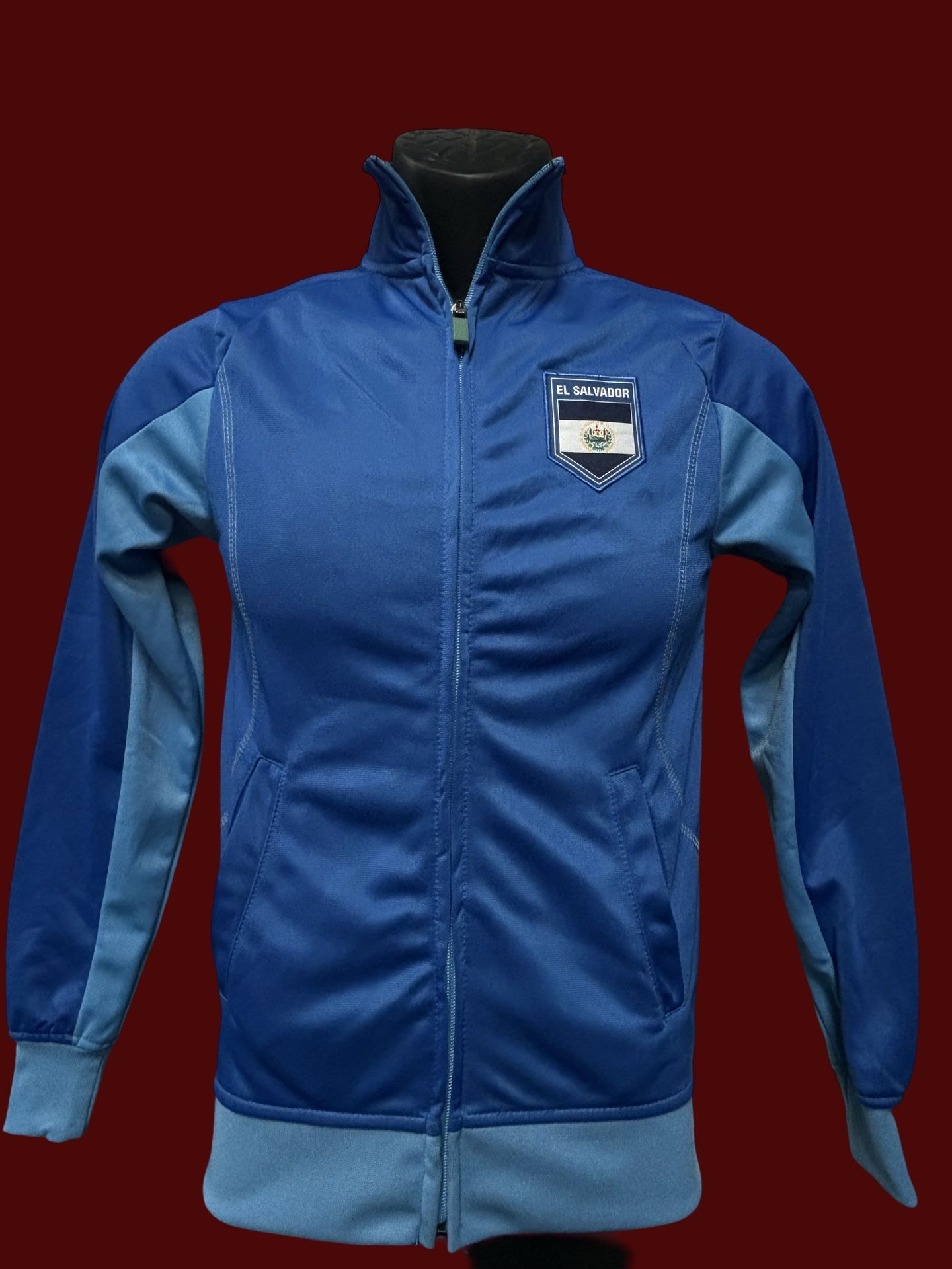 EL SALVADOR , BLUE JACKET , YOUTH SMALL , RHINOX
