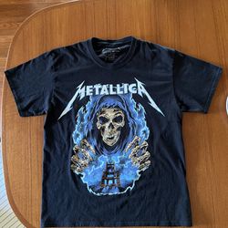 Black Metallica T Shirt Official Band Merchandise