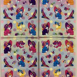 Rare Lisa Frank Sticker Sheet S698