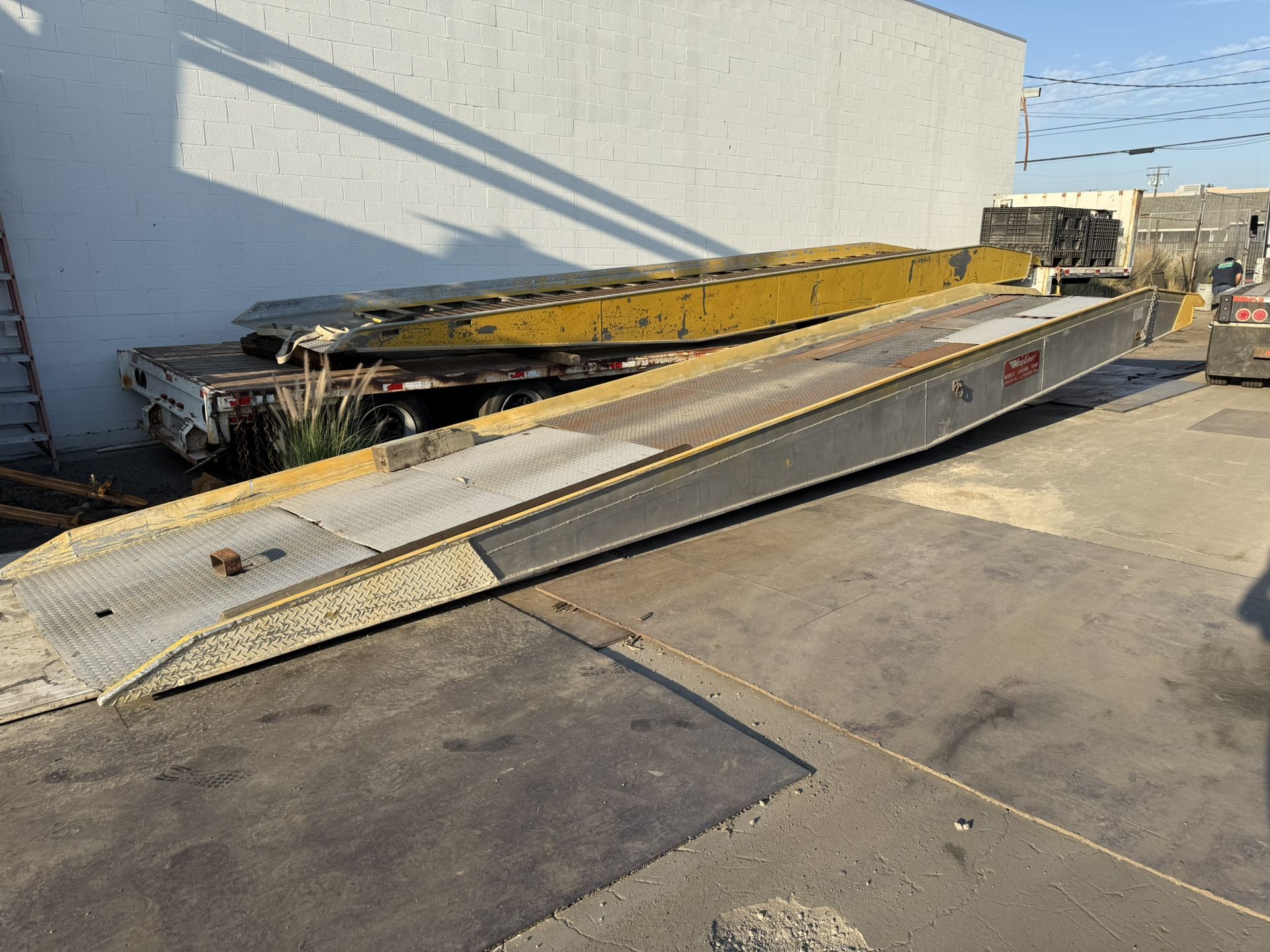 YARD RAMP FORKLIFT RAMP LOADING RAMP
