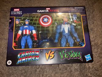 Marvel Legends Gamerverse Capt America vs Venom