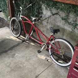 Tandem Beach Cruiser Bike  