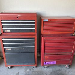 Two Tool Boxes For Sale - See Description