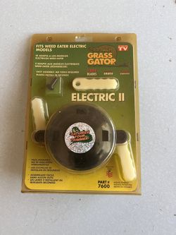 Grass gator, electric weedeater