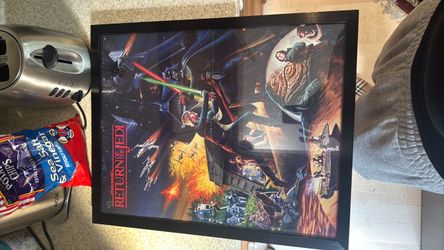 Star wars Return of the Jedi Framed movie poster