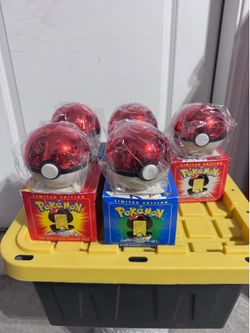 Pokémon Burger King pokeball lot of 5 brand new sealed $275