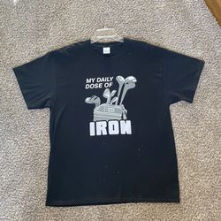 Fun Golf T-Shirt; Size XL