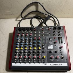 ALLEN & HEATH ZED FX10  MIXER  HAVE EFFECTS 