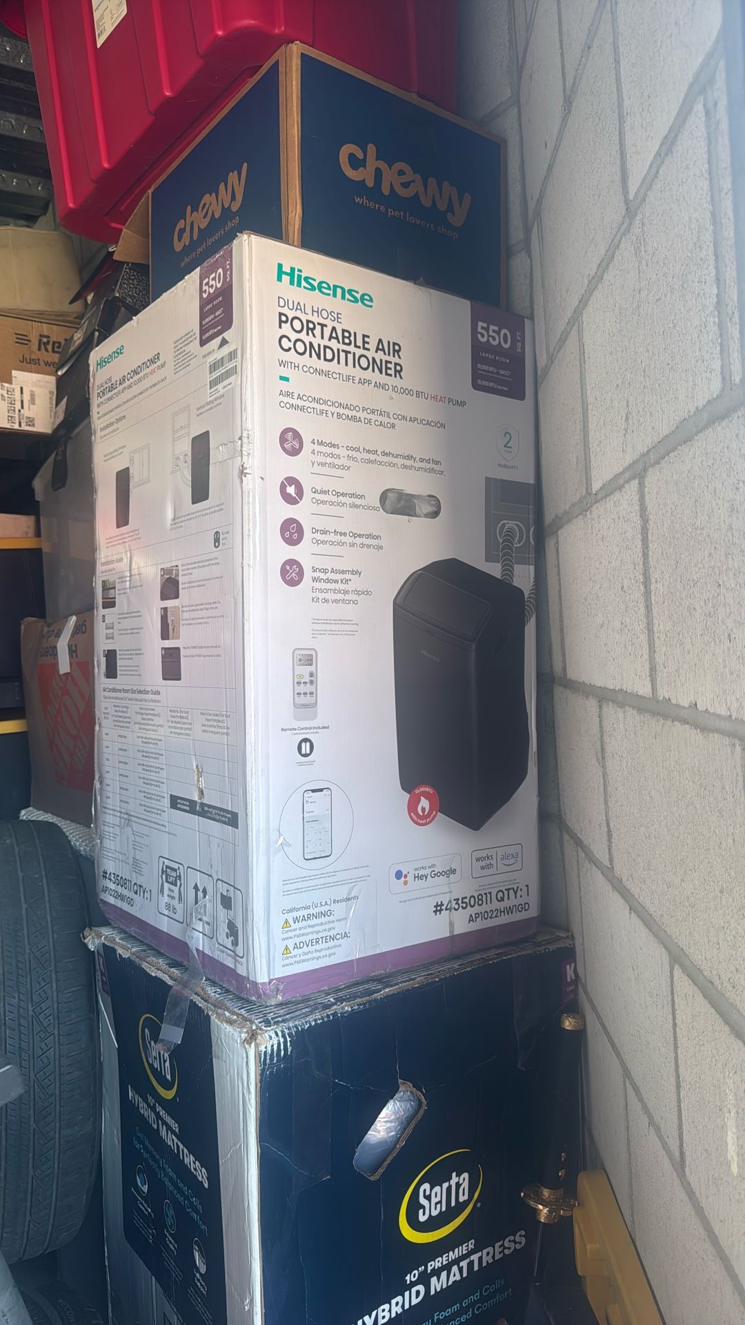 Hisense Dual Hose Portable AC