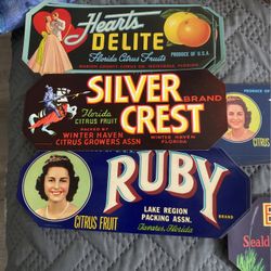 Vintage Original Paper Create Labels (100)