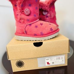 TODDLER BAILEY BUTTON  STARS UGG BOOTS