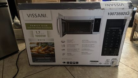 Vissani over the range microwave