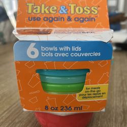 Reusable 8 Oz Snack Cups Great For Babies & Children