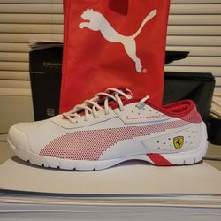 Scuderia Ferrari x PUMA Future Cat Super LT  White Red ✅️ Size 9.5 Men's 🆕️ Brand New, DS, 💯% Authentic Guaranteed 🔸️304668-02 🔥🔥