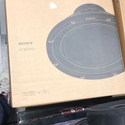 Sony 420 Watts Rms Subwoofer On Sale Today For 79.99