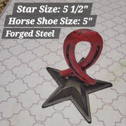 Texas Lone Star and Horse Shoe