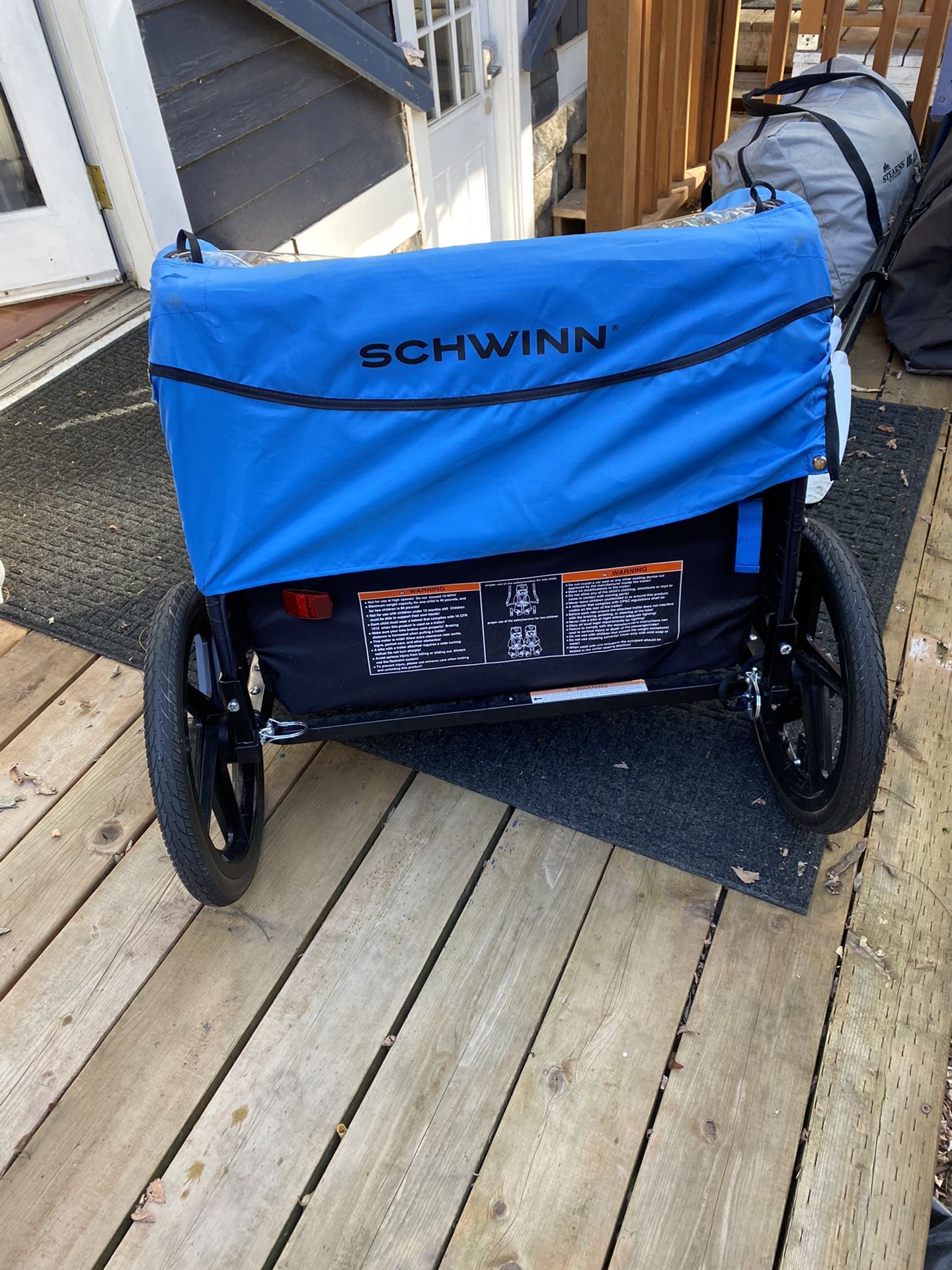 Schwinn childs bike trailer