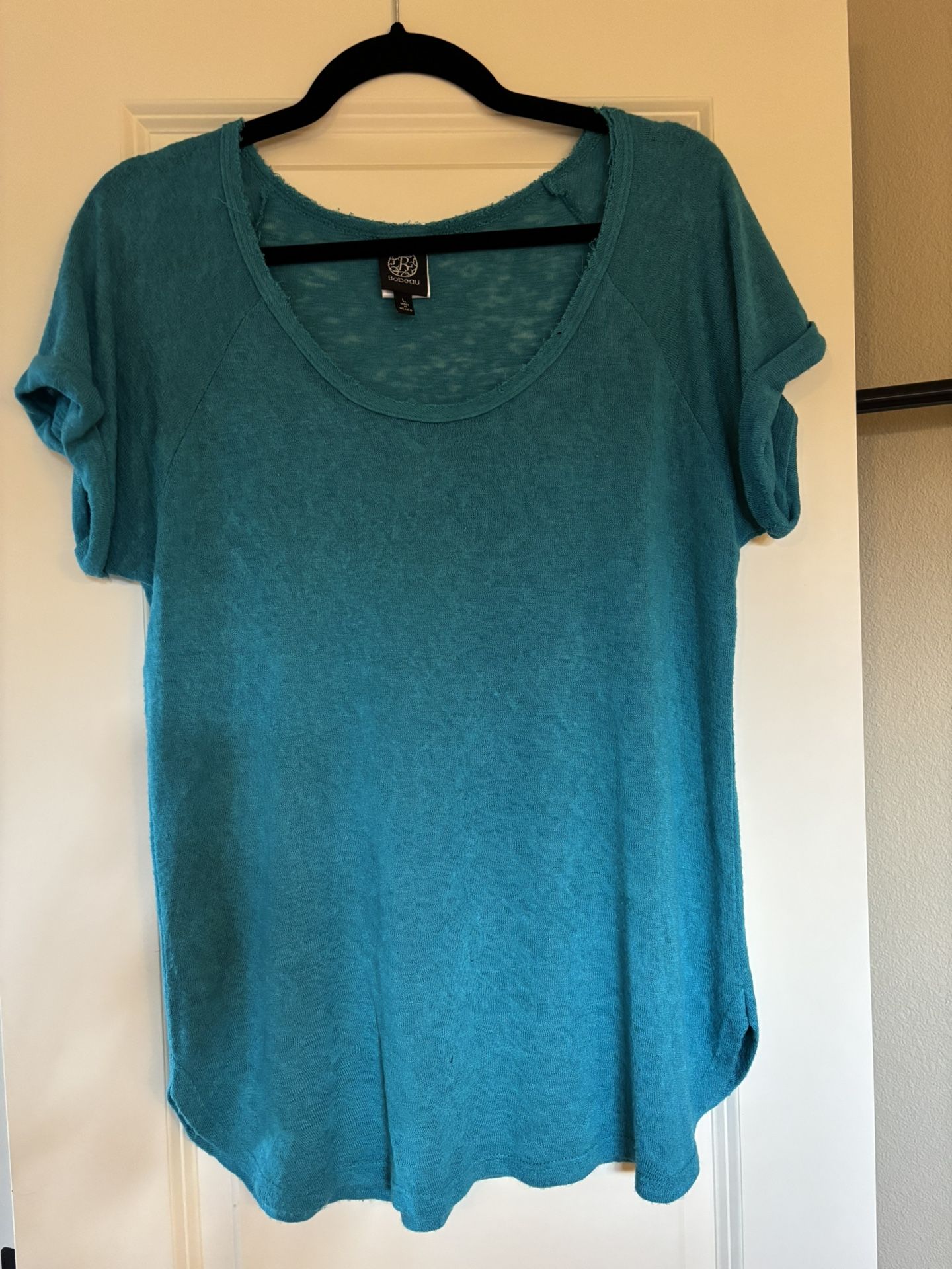 Women’s Bobeau Short Sleeve Top (Large)