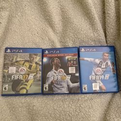 FIFA 17-18-19 For PS4 