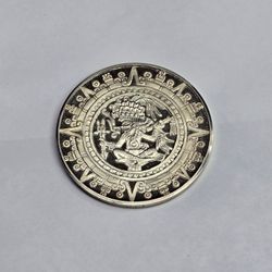 1968 Commemorative XIX Olympia Silver coin .700 (70%) Big Silver Coin