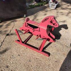 1940s Wooden Wonder Horse