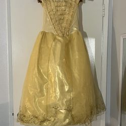 Disney Deluxe Princess Belle Dress. Size 9/10