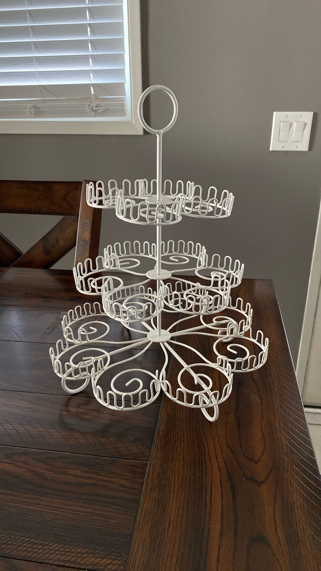 Metal Cupcake Holder- Holds 18 Cupcakes 