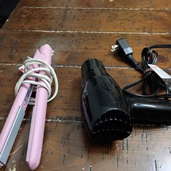 Blow Dryer And Straighter 