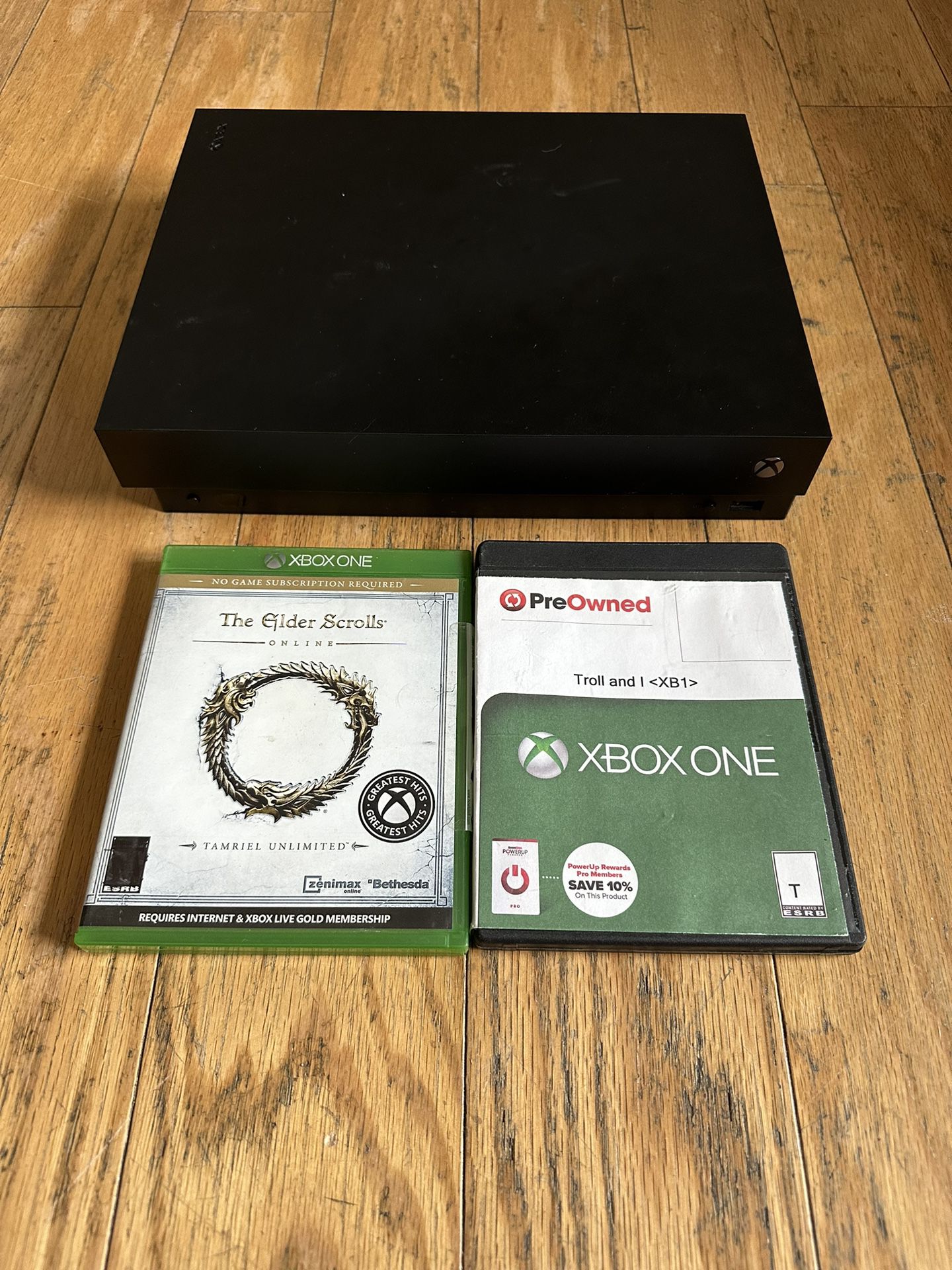 Xbox One X 1TB w/2 Games (Manhattan Pickup W 110 ST)