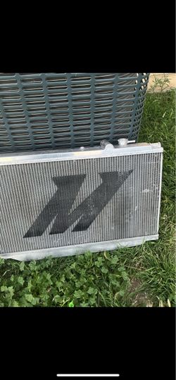 Aluminum radiator for gs300/gs400